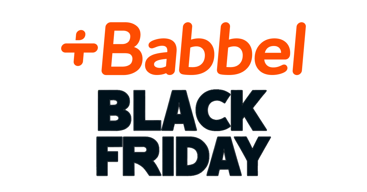 Babbel Black Friday